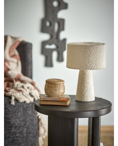 Lampe de table Bloomingville Emmie en Polyester - Blanc