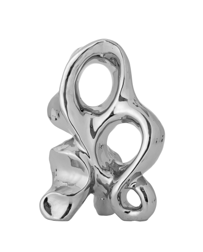 Déco Vinini Bloomingville en Grès - Argent