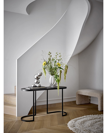 Déco Bobby Bloomingville en Grès - Argent