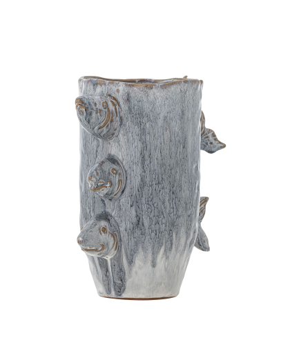 Vase Bloomingville Tace en Grès - Bleu