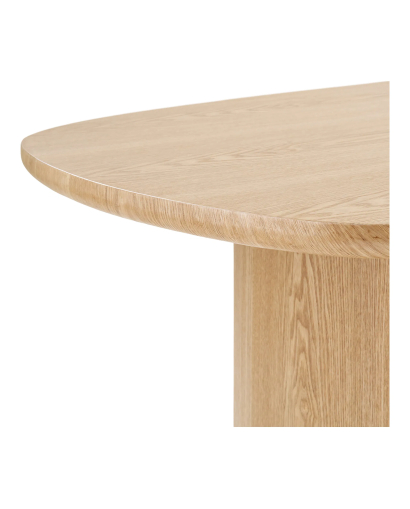 Table de Salle à Manger Serra en bois de Frêne - Naturel