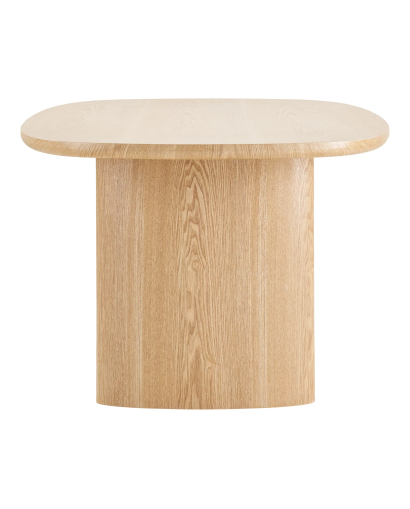 Table de Salle à Manger Serra en bois de Frêne - Naturel