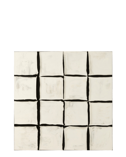 Toile Carre Acrylique - Noir et Blanc