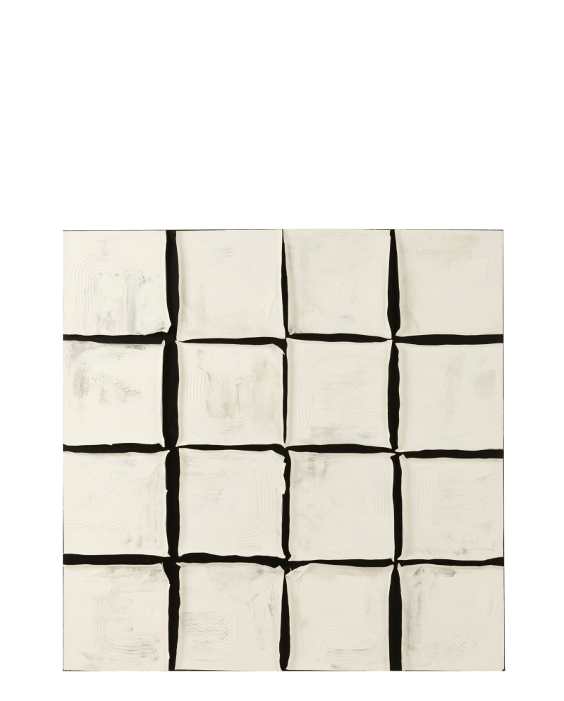 Toile Carre Acrylique - Noir et Blanc Toile Carre Acrylique - Noir et Blanc