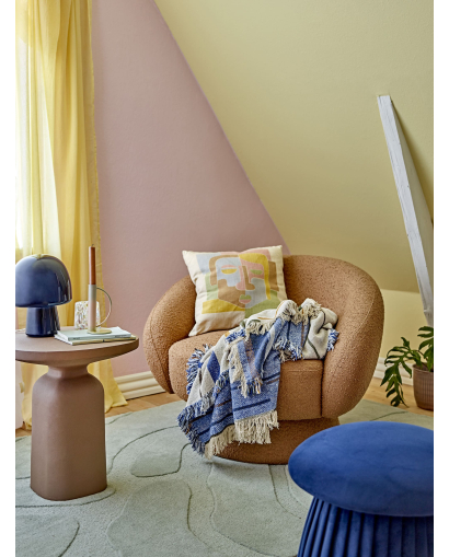 Lampe de table Bloomingville Paddy en Verre - Bleu