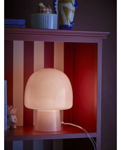 Lampe de table Bloomingville Paddy en Verre - Rose