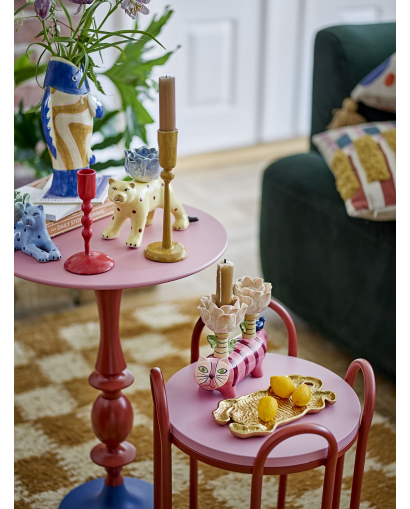 Vase Bloomingville Irving en Grès - Bleu