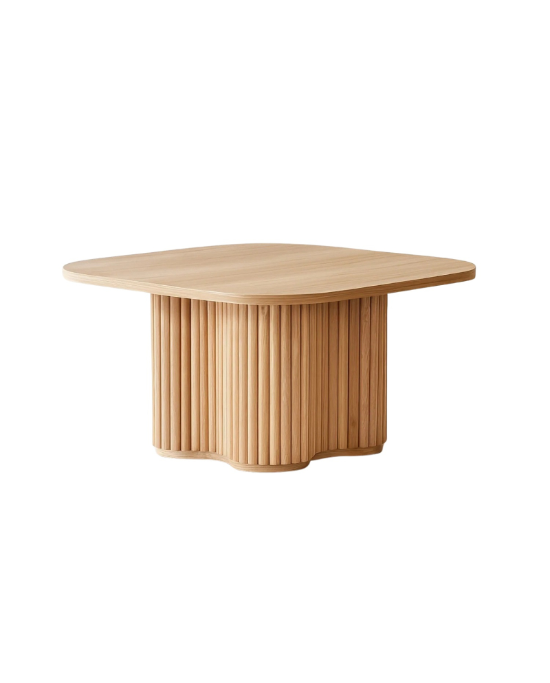 Table Basse Alba en MDF - Naturel