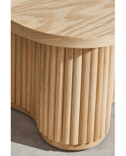 Table Basse Alba en MDF - Naturel