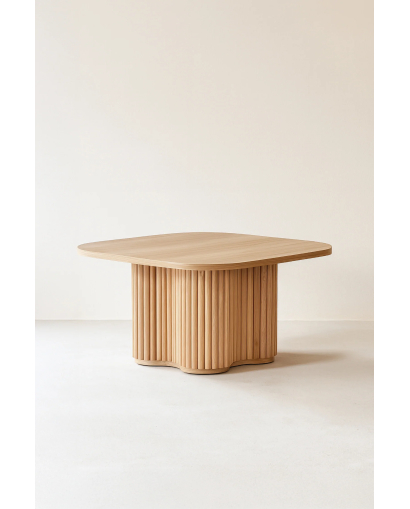 Table Basse Alba en MDF - Naturel