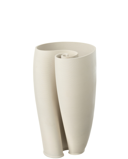 Vase Hydra en Céramique - Beige