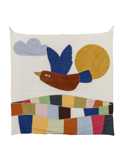 Déco murale Bloomingville Colorine en Coton - Multi couleurs
