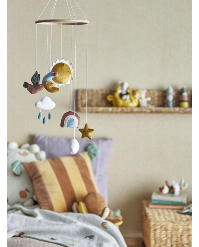 Mobile Bloomingville Vigge en Polyester - Marron