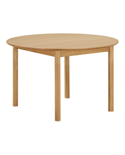 Table à manger Bundaberg en placage de chêne - Naturel