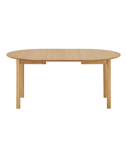 Table à manger Bundaberg en placage de chêne - Naturel