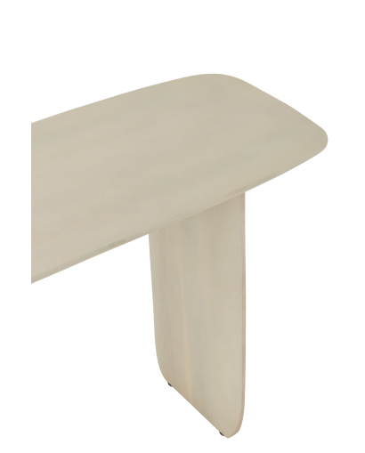 Console en Bois D'acacia - Blanc