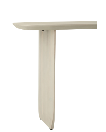 Console en Bois D'acacia - Blanc