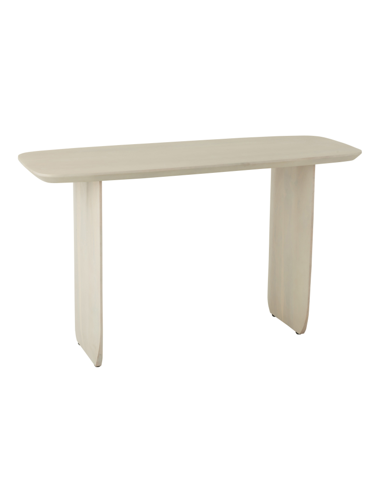 Console en Bois D'acacia - Blanc
