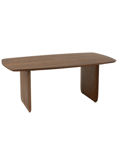 Table À Manger Bois D'acacia - Marron