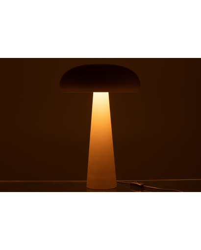 Lampe De Table en Fer - Taupe