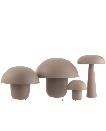 Lampe De Table en Fer - Taupe