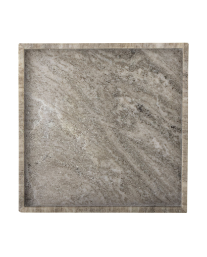 Plateau Bloomingville Majsa en Marbre - Marron