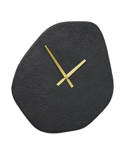 Horloge Murale Vienna en Ciment - Noir