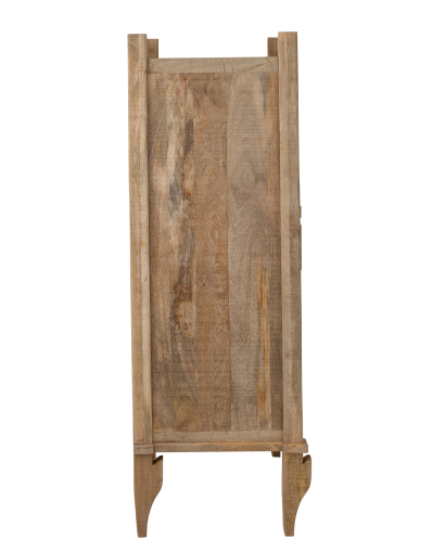 Meuble Armoire Silex Bois De Manguier - Naturel