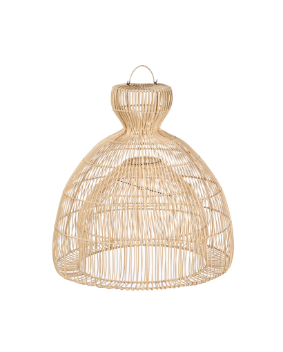La Suspension Matcha Whisk en Rotin - Naturel - Taille L