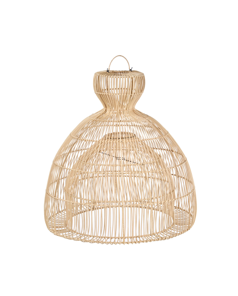 La Suspension Matcha Whisk en Rotin - Naturel - Taille L