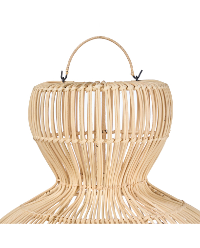 La Suspension Matcha Whisk en Rotin - Naturel - Taille L