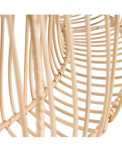 La Suspension Matcha Whisk en Rotin - Naturel - Taille L