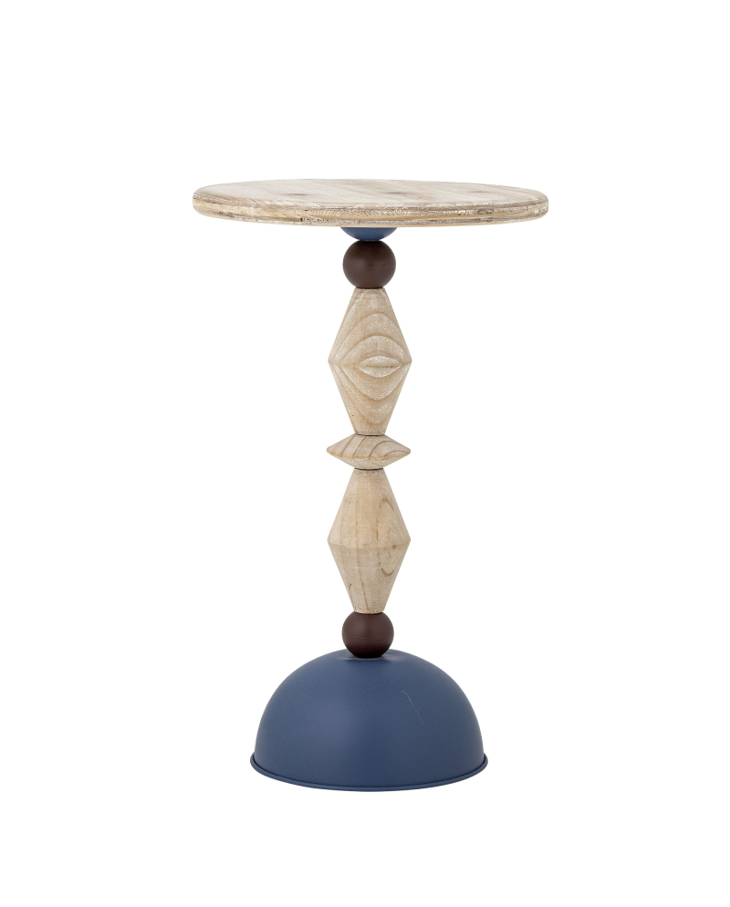 Table d'appoint Bloomingville Mannelli en Bois de sapin - Bleu
