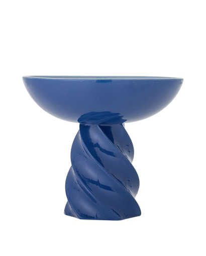 Pied de cuve Bloomingville Riley en Grès - Bleu