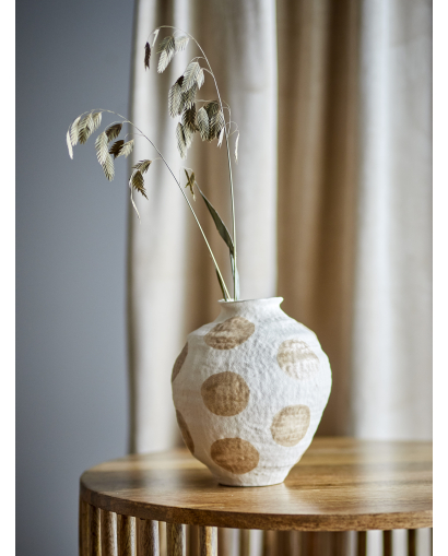 Vase Bloomingville Byron en Grès - Naturel