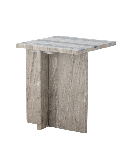 Table d'appoint Bloomingville Clea en Marbre - Marron