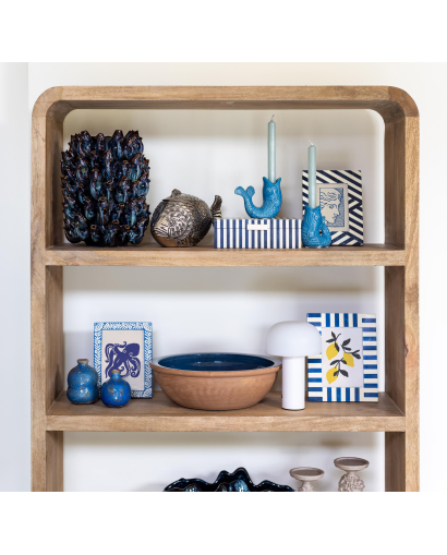 Etagère arrondie Losail 4 étages - Naturel