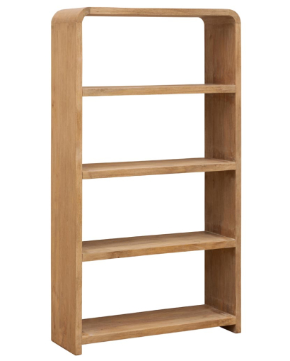 Etagère arrondie Losail 4 étages - Naturel