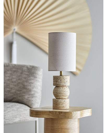 Lampe de table Bloomingville Marci en Travertin - Naturel