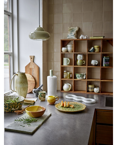 Dessous de plat Trépied Vivien en Marbre - Vert et Blanc