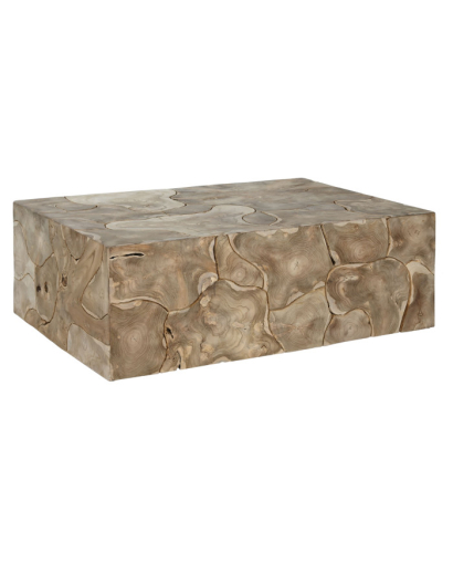 Table Basse Tkroi en Bois de Teck - Naturel
