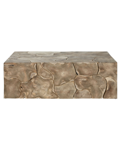 Table Basse Tkroi en Bois de Teck - Naturel