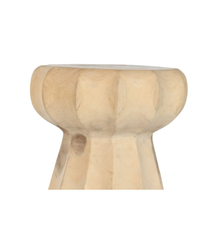Table d'appoint Auxiliaire Madera en Bois de Munggur - Naturel