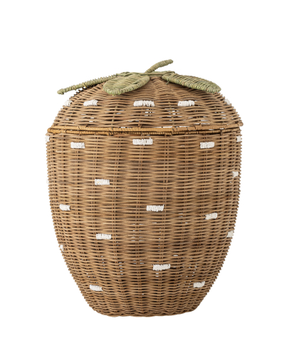 Panier Bloomingville Pelino avec couvercle - Marron