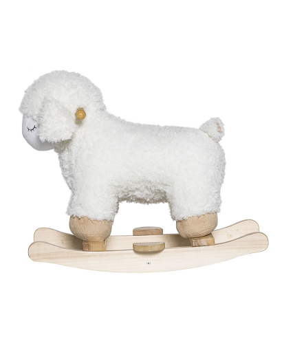Jouet à Bascule Bloomingville Mouton Laasrith - Blanc