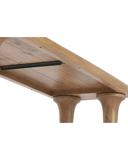 Console Rocle en Bois de Manguier - Naturel