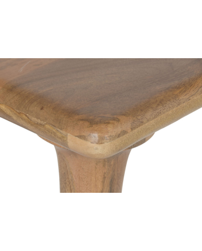 Console Rocle en Bois de Manguier - Naturel