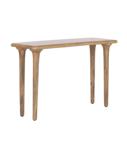 Console Rocle en Bois de Manguier - Naturel
