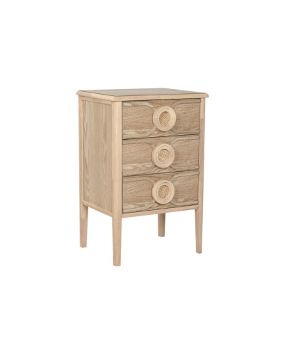 Table De Chevet Natrm en Bois de Pin - Naturel