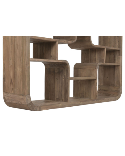 Étagère Ideo Moderna en Bois de Teck recyclé - Naturel